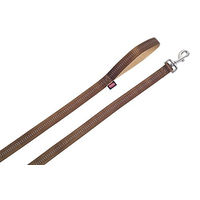 Produktbild von Nobby Hundeleine Soft Grip aus Nylon Braun 120 cm - 1 Stk.