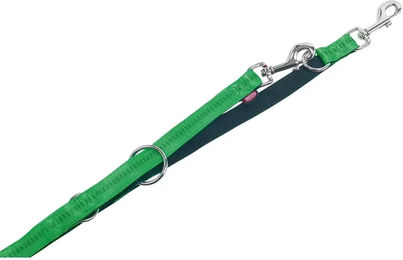 Nobby Hundeleine Soft Grip aus Nylon hellgrün/braun 200 cm x 20 mm – Bild 1 von 3