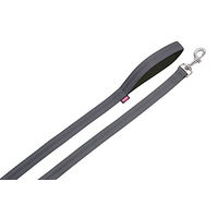 Produktbild von Nobby Hundeleine Soft Grip aus Nylon in Grau/Schwarz 120 cm - 120 cm