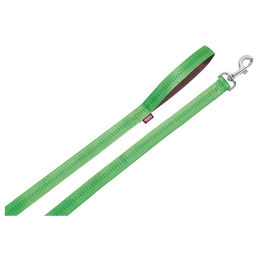 Nobby Hundeleine Soft Grip aus Nylon in Grün/Braun 120 cm – Bild 1 von 3