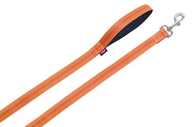 Nobby Hundeleine Soft Grip aus Nylon in Orange, Länge 120 cm, Breite 20 mm - 1 Stk. – Bild 1 von 3