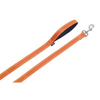 Produktbild von Nobby Hundeleine Soft Grip aus Nylon in Orange, Länge 120 cm, Breite 20 mm - 1 Stk.