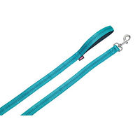 Produktbild von Nobby Hundeleine Soft Grip aus Nylon in Türkis 120 cm - 1 Stk.
