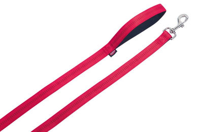 Nobby Hundeleine Soft Grip rot 120 cm – Bild 1 von 2