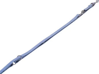 Produktbild von Nobby Hundeleine Velours Blau L-XL 200 cm - 2 m