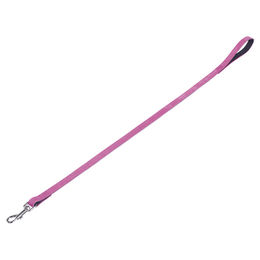 Produktbild von Nobby Hundeleine Velours Fuchsia Rosa 100 cm - 1 Stk.