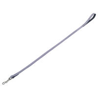 Produktbild von Nobby Hundeleine Velours Grau - 100 cm