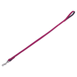 Produktbild von Nobby Hundeleine Velours Kirsche Rosa 100 cm - 100 cm
