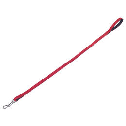 Produktbild von Nobby Hundeleine Velours Rot L/XL 100 cm