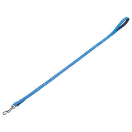 Produktbild von Nobby Hundeleine Velours Türkis 100 cm L-XL - 1 Stk.