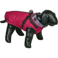 Produktbild von Nobby Hundemantel 2in1 Karo Rot Fleece Wasserabweisend Größe 44 cm