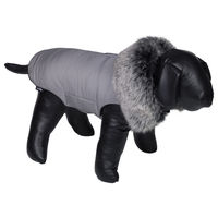 Produktbild von Nobby Hundemantel Adua Fleece grau wasserabweisend