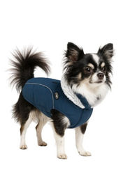 Nobby Hundemantel Alva Blau Wasserabweisend Fleece Winterbekleidung – Bild 1 von 4