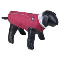 Produktbild von Nobby Hundemantel Alva Fleece rot wasserabweisend