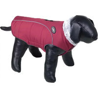 Produktbild von Nobby Hundemantel Alva Fleece Winterjacke wasserdicht Rot 55 cm Rückenlänge