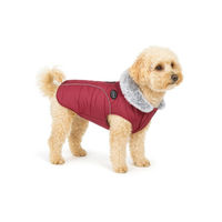 Produktbild von Nobby Hundemantel Alva rot wasserabweisend mit Fleece-Futter für den Winter