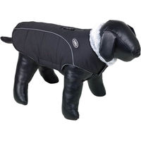 Produktbild von Nobby Hundemantel ALVA Winter Schwarz wasserabweisend Kunstfaser