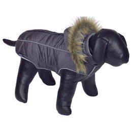 Produktbild von Nobby Hundemantel Arctic grau wasserabweisend mit Fleece-Futter