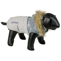 Produktbild von Nobby Hundemantel Bleda Fleece wasserabweisend Grau Beige