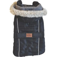 Produktbild von Nobby Hundemantel Boka Fleece Schwarz Wasserabweisend 23 cm