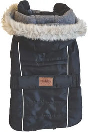 Nobby Hundemantel Boka Fleece Wintermantel wasserabweisend Schwarz 40 cm – Bild 1 von 3