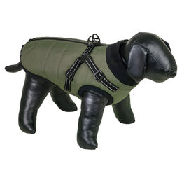 Produktbild von Nobby Hundemantel Bomja 2in1 wasserabweisend Fleece grün