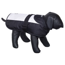 Produktbild von Nobby Hundemantel Caibo Winter wasserabweisend weiß schwarz 70 cm