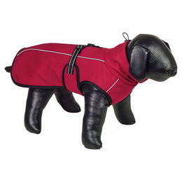 Produktbild von Nobby Hundemantel Cauca rot wasserabweisend mit Fleece für den Winter Größe 40 cm