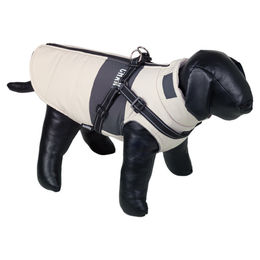 Produktbild von Nobby Hundemantel Change 2in1 beige wasserabweisend mit Fleece-Futter Rückenlänge 32 cm