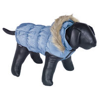 Produktbild von Nobby Hundemantel Daiki blau wasserabweisend mit Fleece für den Winter Größe 48 cm