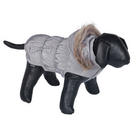 Produktbild von Nobby Hundemantel Daiki grau wasserabweisend Fleece Wintermantel