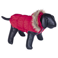 Produktbild von Nobby Hundemantel Daiki rot wasserabweisend mit Fleece für den Winter Größe 48 cm