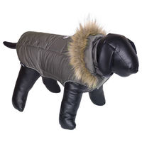 Produktbild von Nobby Hundemantel Elna grau wasserabweisend Polyester Länge 26 cm