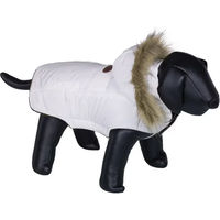 Produktbild von Nobby Hundemantel Elna wasserabweisend aus Polyester in Weiß oder Braun