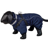 Produktbild von Nobby Hundemantel Elor 2 in 1 Blau wasserabweisend aus Polyester