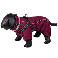 Produktbild von Nobby Hundemantel Elor 2 in 1 bordeaux rot wasserabweisend Polyester
