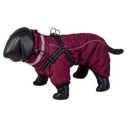 Nobby Hundemantel Elor 2 in 1 Rot wasserabweisend Polyester – Bild 1 von 2