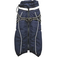 Produktbild von Nobby Hundemantel Elor 2 in 1 Wintermantel wasserabweisend Blau 70 cm