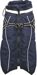 Nobby Hundemantel Elor 2 in 1 Wintermantel wasserabweisend Blau 80 cm – Bild 1 von 3