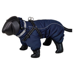 Produktbild von Nobby Hundemantel Elor 2 in 1 Wintermantel wasserabweisend Blau Größe 48 cm