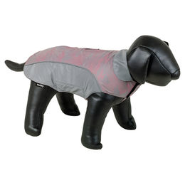 Nobby Hundemantel Fleece wasserabweisend Winter Rosa Schwarz Grau – Bild 1 von 3