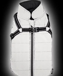 Nobby Hundemantel Full Reflect 2 in 1 wasserdicht Silber 20 cm – Bild 1 von 2