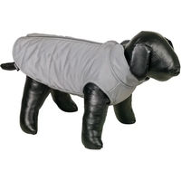 Produktbild von Nobby Hundemantel Full Reflect Silber Grau wasserabweisend mit Fleece-Futter