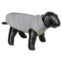 Produktbild von Nobby Hundemantel Full Reflect wasserdicht Fleece Grau Silber