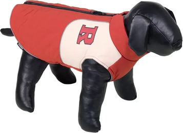 Nobby Hundemantel Hadi Fleece Wintermantel wasserabweisend Rot Orange Rückenlänge 20 cm – Bild 1 von 2