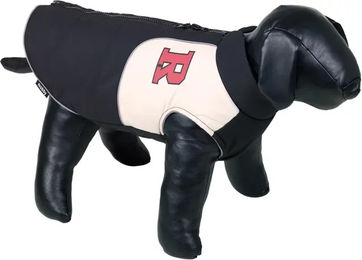 Nobby Hundemantel Hadi Fleece Wintermantel wasserabweisend Schwarz Klein mit 26 cm Rückenlänge – Bild 1 von 2
