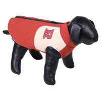Produktbild von Nobby Hundemantel Hadi Lava Rot Wasserabweisend mit Fleece und Rückenlänge 26 cm