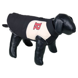 Produktbild von Nobby Hundemantel Hadi Schwarz Wasserabweisender Wintermantel aus Fleece mit 48 cm Rückenlänge