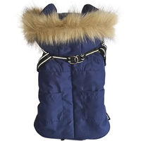 Produktbild von Nobby Hundemantel Jeto 2 in 1 Wasserabweisend mit Fleece in Blau Grau