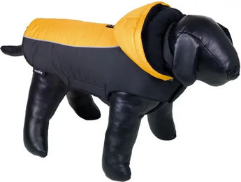 Nobby Hundemantel Jila Gelb wasserabweisend mit Fleece-Futter – Bild 1 von 2